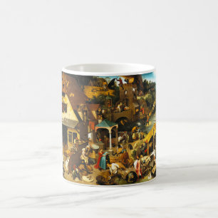 Pieter Bruegel Netherlandish Proverbs Mug