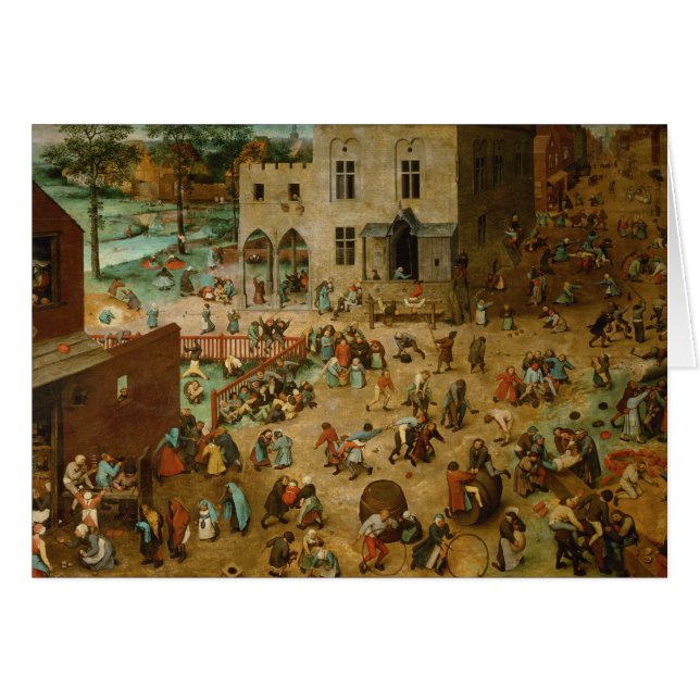 Pieter Bruegel the Elder - Children’s Games (Front Horizontal)