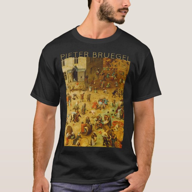 Pieter Bruegel The Elder Children s Games 2 T-Shirt (Front)