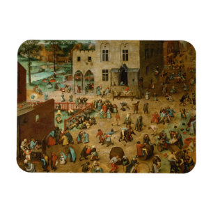 Pieter Bruegel the Elder - Children’s Games Magnet
