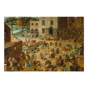Pieter Bruegel the Elder - Children’s Games Photo Print