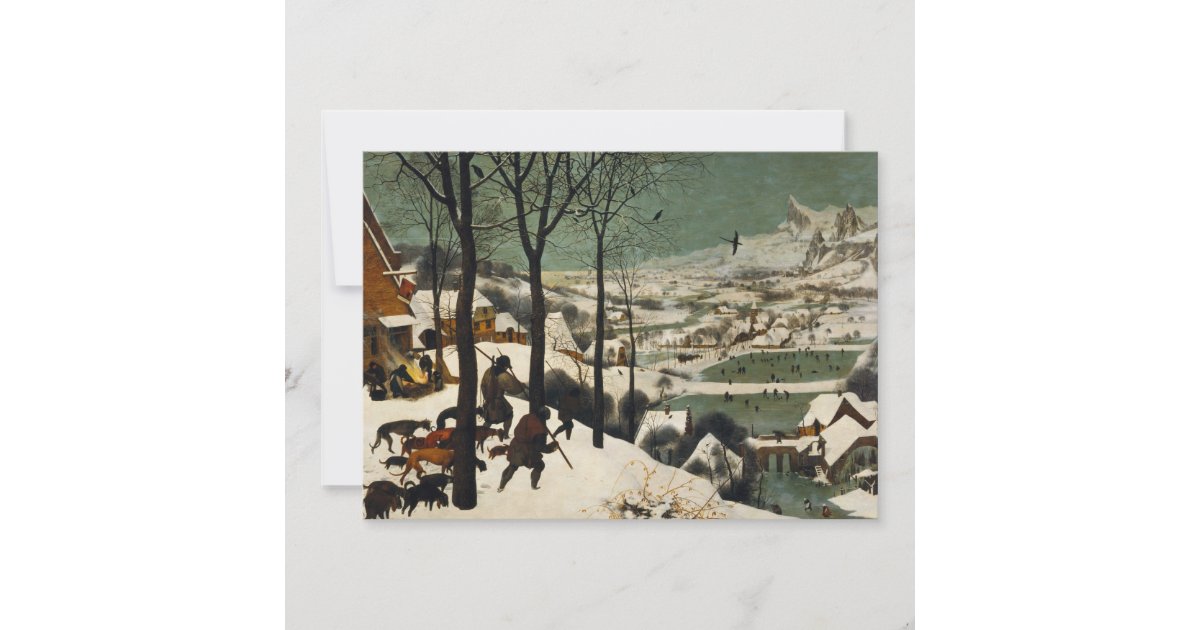 Pieter Bruegel The Elder - Hunters In The Snow | Zazzle.co.uk
