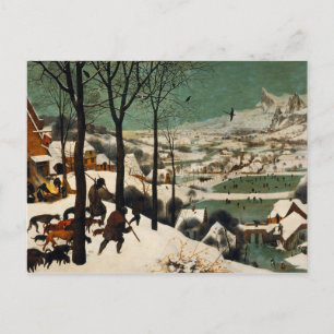 Pieter Bruegel The Elder - Hunters In The Snow Postcard