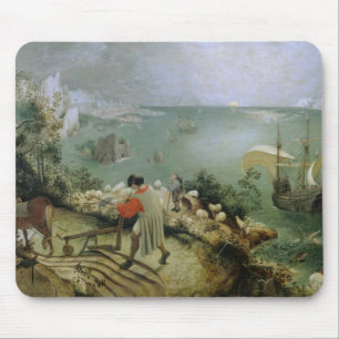 Pieter Bruegel the Elder -Landscape Fall of Icarus Mouse Mat