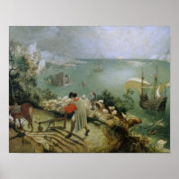 Pieter Bruegel the Elder -Landscape Fall of Icarus