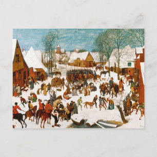 Pieter Bruegel the Elder-Massacre of the Innocents Postcard