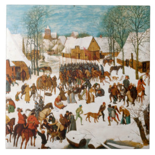 Pieter Bruegel the Elder-Massacre of the Innocents Tile