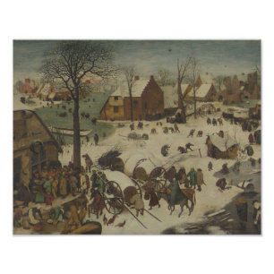 Pieter Bruegel the Elder -  Numbering at Bethlehem Photo Print