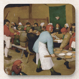 Pieter Bruegel the Elder - Peasant Wedding Coaster