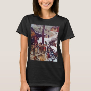 Pieter Bruegel The Elder The Census at Bethlehem 2 T-Shirt