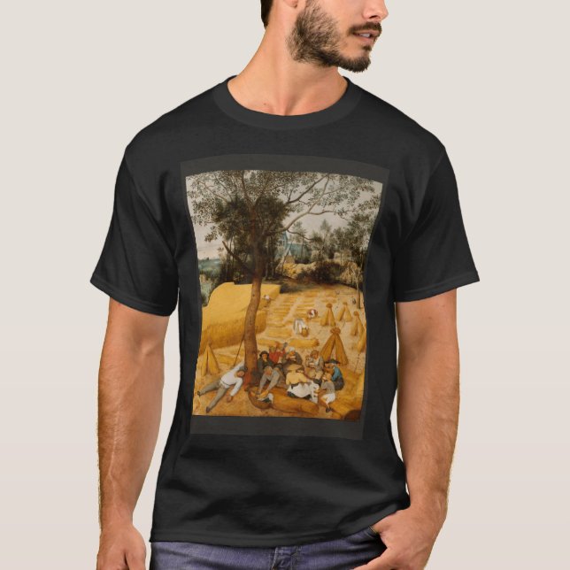 Pieter Bruegel The Elder  The Harvesters 2 T-Shirt (Front)
