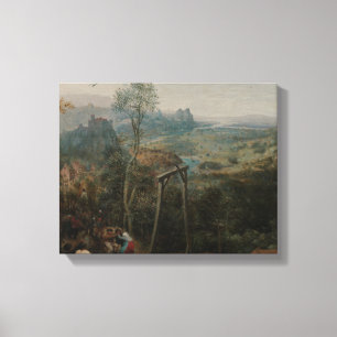 Pieter Bruegel the Elder-The Magpie on the Gallows Canvas Print