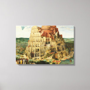 Pieter Bruegel the Elder - The Tower of Babel Canvas Print