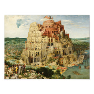 Pieter Bruegel the Elder - The Tower of Babel Photo Print