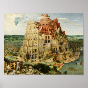 Pieter Bruegel the Elder - The Tower of Babel Poster