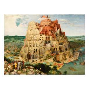 Pieter_Bruegel_the_Elder_-_The_Tower_of_Babel_(Vie Photo Print
