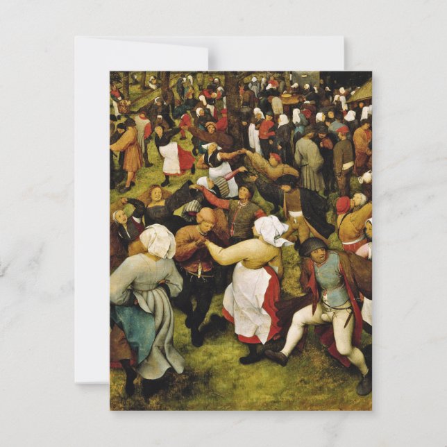 Pieter Bruegel The Elder - The Wedding Dance (Front)