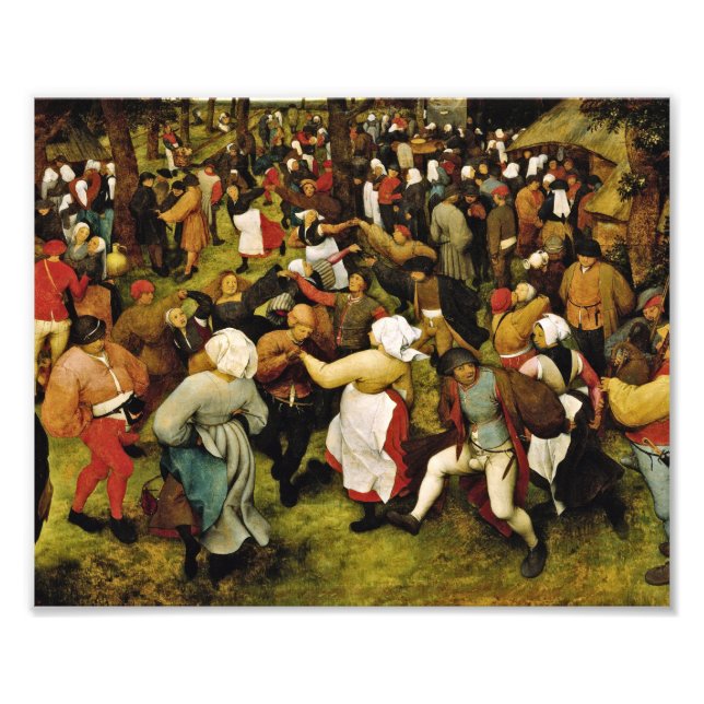 Pieter Bruegel The Elder - The Wedding Dance Photo Print (Front)