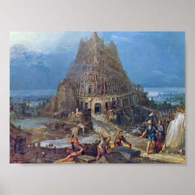 Pieter Bruegel the Elder - Tower of Babel Poster (Front)