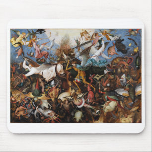 Pieter Bruegel , “ The Fall of the Rebel Angels ” Mouse Mat