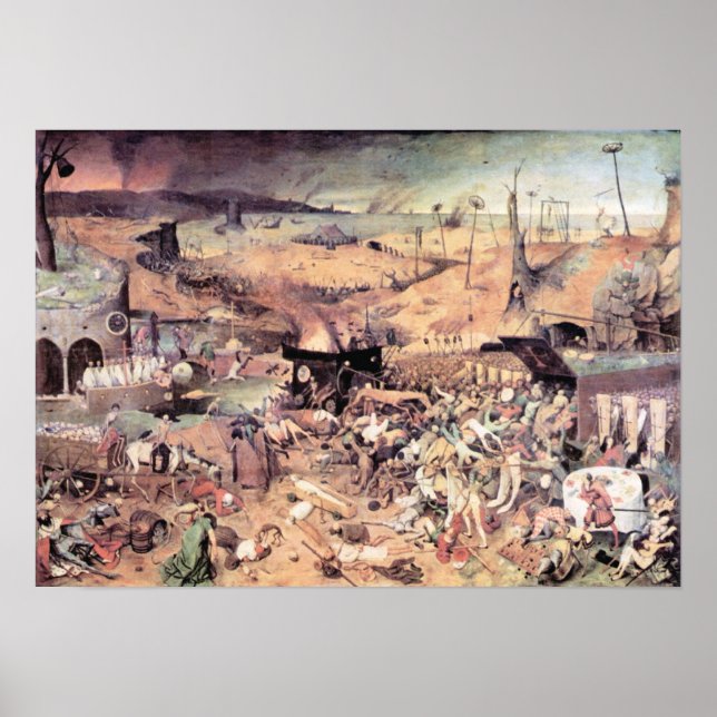 Pieter Bruegel-Triumph of Death Poster (Front)