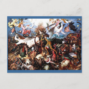 Pieter Bruegel's "The Fall Of The Rebel Angels" Postcard