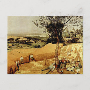 Pieter Bruegel's The Harvesters (1565) Invitation