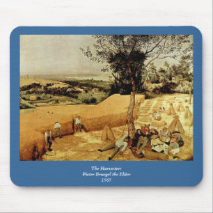 Pieter Bruegel's The Harvesters (1565) Mouse Mat