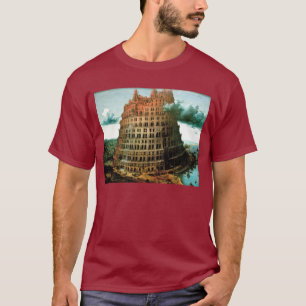Pieter Bruegel's The "Little" Tower of Babel T-Shirt