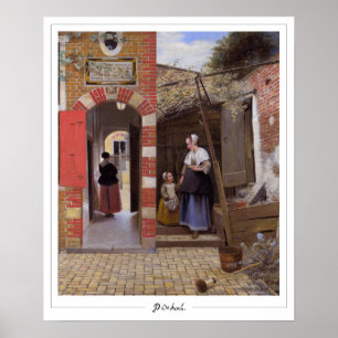 Pieter de Hooch Zedign Art Poster #7