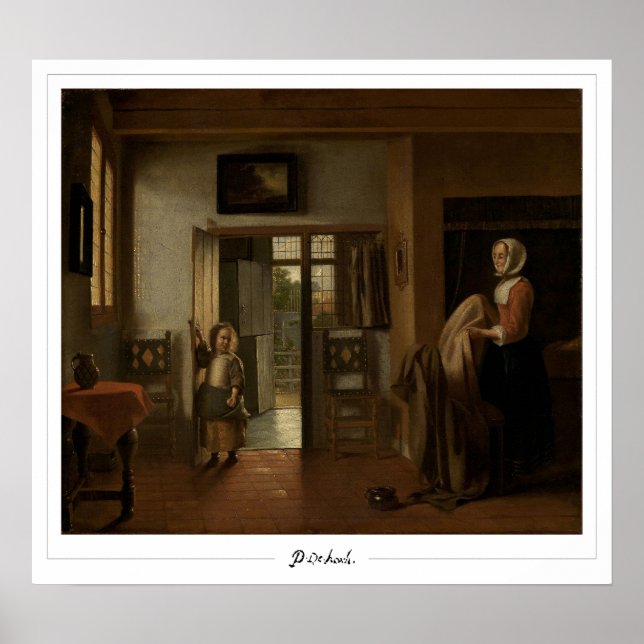 Pieter de Hooch Zedign Art Poster #90 (Front)