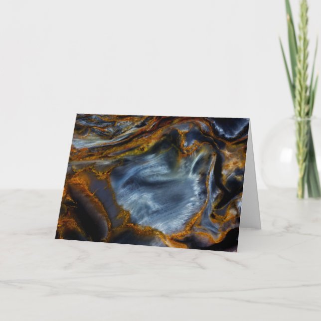 Pietersite Rock Card (Front)