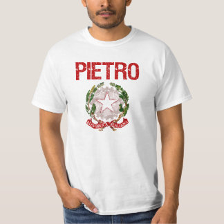Pietro Italian Surname T-Shirt