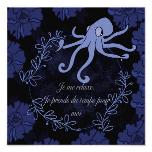 pieuvre photo print