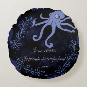pieuvre round cushion
