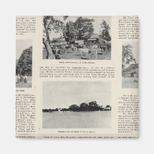 Piezzi Ranch, Harris Vineyard, California Magnet