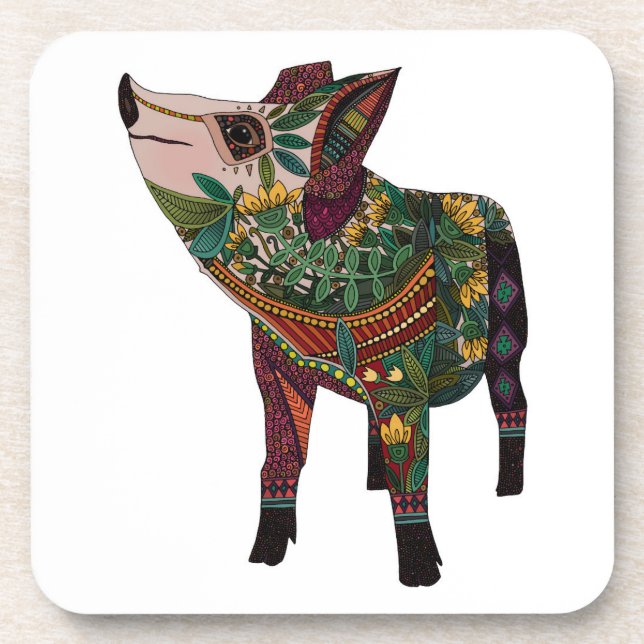 pig 2 coaster (Front)