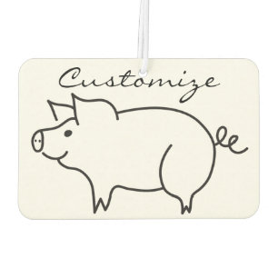 Pig Animal Thunder_Cove Car Air Freshener
