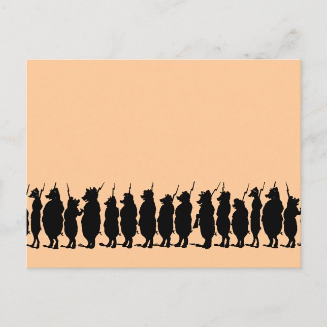 Pig Army Postcard (Front)