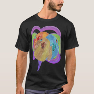 Pig at Fishing with Fish hook T-Shirt