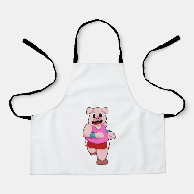 Pig at Running Apron (Front)