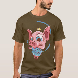 Pig Ballet Dancer 4395 T-Shirt