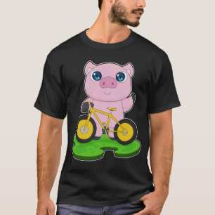 Pig Bicycle T-Shirt
