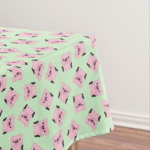 Pig Birthday Party Tablecloth