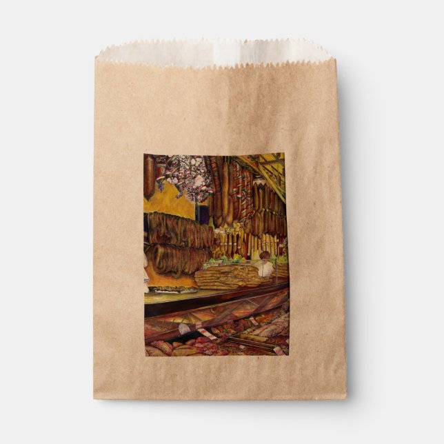 Pig, Budapest Favour Bags (Front)