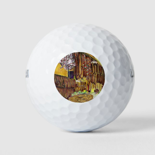 Pig, Budapest Golf Balls (Front)
