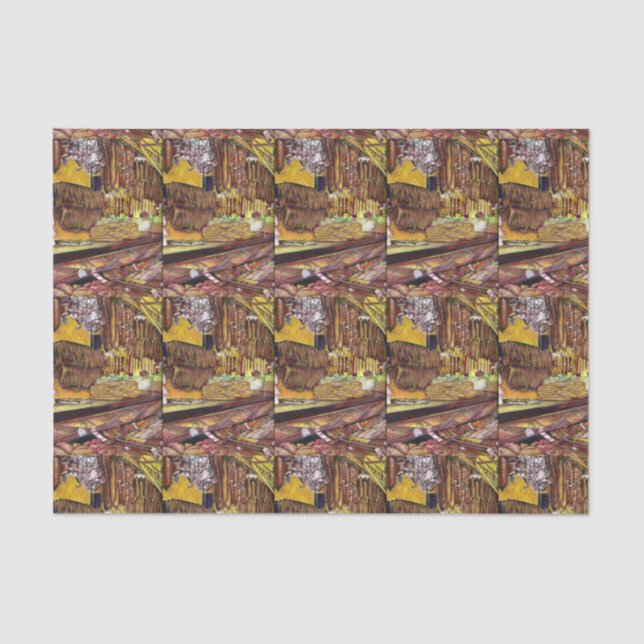 Pig, Budapest Tissue Paper (Front)