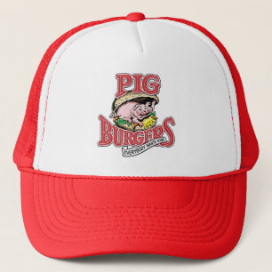 PIG BURGERS - EVERYBODY WANTS SOME!!! TRUCKER HAT