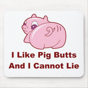 Pig Butts Mouse Mat