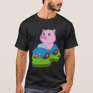 Pig Car T-Shirt